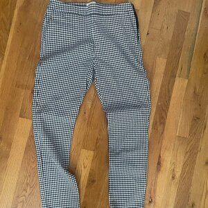 Sezane Clara Trousers Noir Écru - Size 40